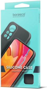Чехол (клип-кейс) BoraSCO для Tecno Pova 6/6 Pro Silicone Case черный (73173) от магазина РЭССИ