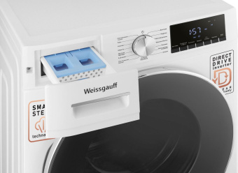 Стиральная машина Weissgauff WM 58411 класс: A+++ загр.фронтальная макс.:11кг белый от магазина РЭССИ