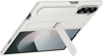 Чехол (клип-кейс) Samsung для Samsung Galaxy Z Fold6 Silicone Case Silicone Case Fold 6 (F956) белый (EF-MF956TWEGRU) от магазина РЭССИ