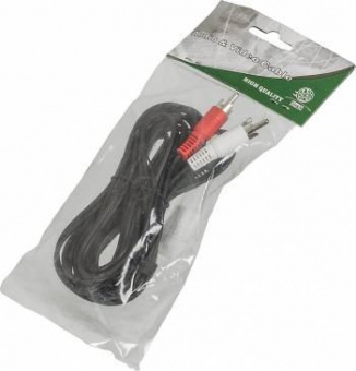 Кабель аудио Ningbo JAAC010-3 2хRCA (m)/Jack 3.5 (m) 3м. черный от магазина РЭССИ