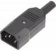Картинка Вилка Lanmaster LAN-IEC-320-C14/90 угловая от магазина РЭССИ Вилка Lanmaster LAN-IEC-320-C14/90 угловая от магазина РЭССИ