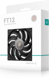 Вентилятор для корпуса Deepcool FT12 120х120x25 черный 4-pin 32дБ (R-FT12-BKWPN1-G) Ret от магазина РЭССИ