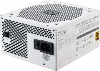 Блок питания Cooler Master ATX 750W V Gold V2 WHITE CASE 80+ gold (24+8+4+4pin) APFC 135mm fan 12xSATA Cab Manag RTL от магазина РЭССИ