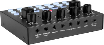 Микрофон проводной Оклик SM-600G 2.5м черный от магазина РЭССИ