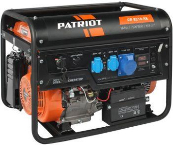 Генератор Patriot GP 8210AE 7.5кВт от магазина РЭССИ