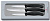 Набор ножей кухон. Victorinox Swiss Classic Paring (6.7113.3G) компл.:3предм. черный подар.коробка от магазина РЭССИ