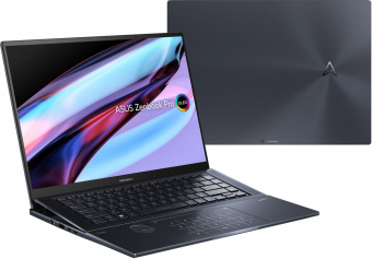 Ноутбук Asus Zenbook Pro 16X OLED UX7602VI-MY034X Core i9 13900H 32Gb SSD2Tb NVIDIA GeForce RTX4070 8Gb 16" OLED Touch 3.2K (3200x2000) Windows 11 Pro black WiFi BT Cam (90NB10K1-M001F0) от магазина РЭССИ