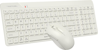 Клавиатура + мышь A4Tech Fstyler FG2300 Air клав:бежевый мышь:бежевый USB беспроводная slim (FG2300 AIR BEIGE) от магазина РЭССИ