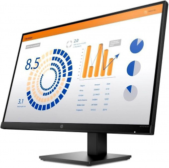 Монитор HP 27" P27q G4 черный IPS LED 16:9 HDMI матовая HAS Piv 250cd 178гр/178гр 2560x1440 VGA 2K 6.84кг от магазина РЭССИ