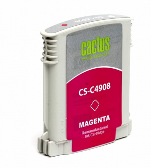 Картридж струйный Cactus CS-C4908 №940XL пурпурный (30мл) для HP DJ Pro 8000/8500 от магазина РЭССИ