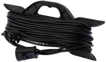 Удлинитель силовой PROconnect ПВС (11-7103) 2x0.75кв.мм 1розет. 30м ПВС 6A пласт.рамка черный от магазина РЭССИ