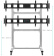 Картинка Подставка для телевизора Onkron FSPRO2L-22 черный 40"-55" макс.200кг напольный мобильный от магазина РЭССИ Подставка для телевизора Onkron FSPRO2L-22 черный 40"-55" макс.200кг напольный мобильный от магазина РЭССИ
