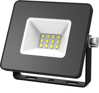 Прожектор уличный Gauss Elementary 613100310 светодиодный 10Вт корп.алюм.черный от магазина РЭССИ