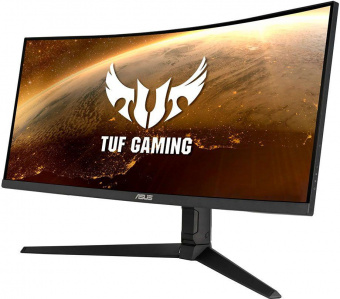 Монитор Asus 34" TUF Gaming VG34VQL1B темно-серый VA LED 1ms 21:9 HDMI M/M матовая HAS Piv 550cd 178гр/178гр 3440x1440 DP 2K USB 9.01кг от магазина РЭССИ