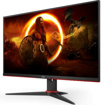Монитор AOC 23.8" Gaming 24G2ZE черный/красный IPS LED 0.5ms 16:9 HDMI матовая 350cd 178гр/178гр 1920x1080 240Hz FreeSync Premium DP FHD 4.42кг от магазина РЭССИ