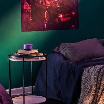 Умная колонка Yandex Станция Лайт Алиса фиолетовый 5W 1.0 BT 10м (YNDX-00025P) от магазина РЭССИ