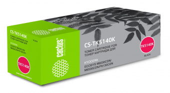 Картридж лазерный Cactus CS-TK5140K TK-5140K черный (7000стр.) для Kyocera Ecosys M6030cdn/M6530cdn/P6130cdn от магазина РЭССИ