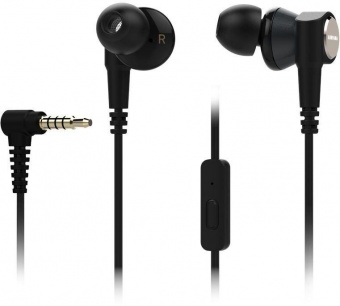 Гарнитура вкладыши Creative Aurvana Trio LS 1.2м черный проводные в ушной раковине (51EF0990AA000) от магазина РЭССИ
