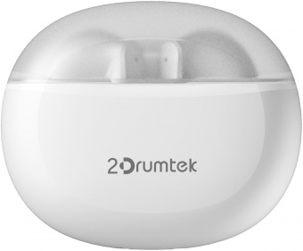 Гарнитура вкладыши A4Tech 2Drumtek B20 TWS белый беспроводные bluetooth в ушной раковине (B20 GRAYISH WHITE) от магазина РЭССИ