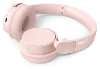 Гарнитура накладные Philips TAH4209 розовый беспроводные bluetooth оголовье (TAH4209PK/00) от магазина РЭССИ
