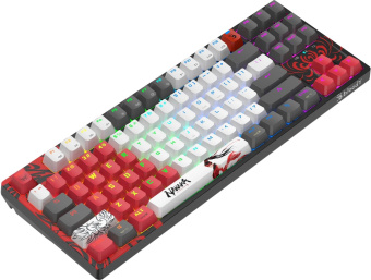 Клавиатура A4Tech Bloody WS87 Naraka механическая черный/красный USB for gamer LED (WS87) от магазина РЭССИ