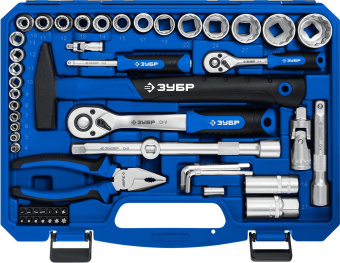 Набор инструментов Зубр 27670-H76 76 предметов (жесткий кейс) от магазина РЭССИ