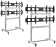 Картинка Подставка для телевизора Onkron FSPRO2L-22 черный 40"-55" макс.200кг напольный мобильный от магазина РЭССИ Подставка для телевизора Onkron FSPRO2L-22 черный 40"-55" макс.200кг напольный мобильный от магазина РЭССИ