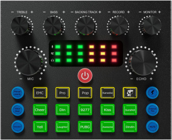 Микрофон проводной Оклик SM-600G 2.5м черный от магазина РЭССИ