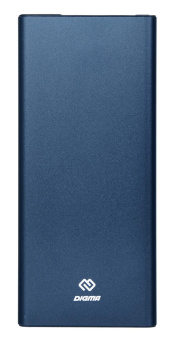 Мобильный аккумулятор Digma Power Delivery DGT-10000 10000mAh QC4.0/PD3.0 3A синий (DGT-10000-BL) от магазина РЭССИ