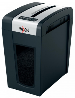Шредер Rexel Secure MC6-SL черный (секр.P-5) перекрестный 6лист. 18лтр. скрепки скобы от магазина РЭССИ