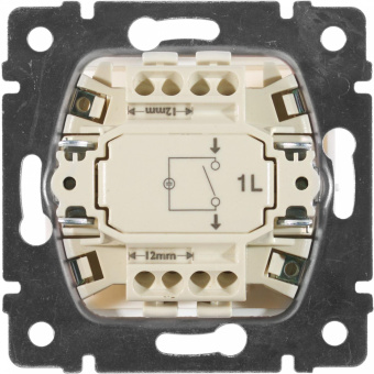 Выключатель Legrand Valena скрыт. 1кл. с подсветкой IP20 белый (774410) от магазина РЭССИ
