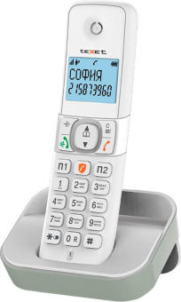 Р/Телефон Dect Texet TX-D5605A белый автооветчик АОН от магазина РЭССИ