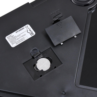 Весы напольные электронные Hyundai H-BS03239 макс.180кг черный от магазина РЭССИ