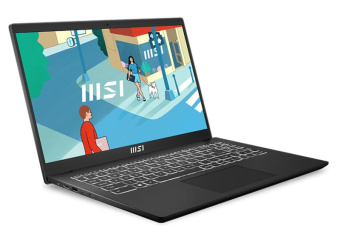 Ноутбук MSI Modern 15 H B13M-096XRU Core i5 13420H 16Gb SSD512Gb Intel Iris Xe graphics 15.6" IPS FHD (1920x1080) Free DOS black WiFi BT Cam (9S7-15H411-096) от магазина РЭССИ