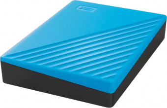Жесткий диск WD USB 3.0 2Tb WDBYVG0020BBL-WESN My Passport 2.5" голубой от магазина РЭССИ