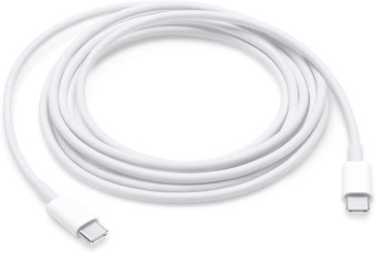 Кабель Apple A1739 MLL82FE/A USB Type-C (m)-USB Type-C (m) 2м белый от магазина РЭССИ