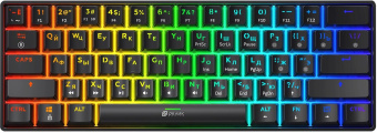 Клавиатура Оклик K713X механическая черный USB Multimedia for gamer LED от магазина РЭССИ