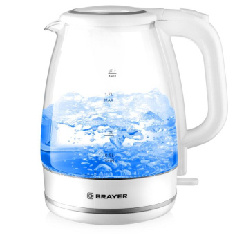 Электрический чайник BRAYER 2200 Вт 1.7 л BR1030WH от магазина РЭССИ