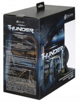 Наушники с микрофоном Оклик HS-L550G THUNDER черный 2.2м мониторные оголовье (1102302) от магазина РЭССИ