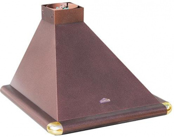 Вытяжка каминная Elikor Сатурн 60П-180-В1Л медный антик/золотистый управление: ползунковое (1 мотор) от магазина РЭССИ