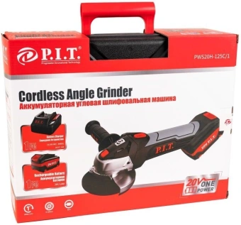 Углошлифовальная машина P.I.T. PWS20H-125C/1 8500об/мин рез.шпин.:M14 d=125мм от магазина РЭССИ
