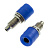 Z011 4mm panel jack BLUE от магазина РЭССИ