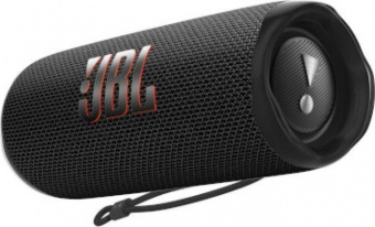 Колонка порт. JBL Flip 6 черный 30W 1.0 BT 4800mAh (JBLFLIP6BLK) от магазина РЭССИ