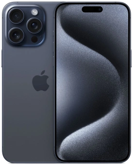 Смартфон Apple A3106 iPhone 15 Pro Max 512Gb синий титан моноблок 3G 4G 1Sim 6.7" 1290x2796 iOS 17 48Mpix 802.11 a/b/g/n/ac/ax NFC GPS GSM900/1800 TouchSc Protect от магазина РЭССИ