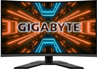 Монитор Gigabyte 31.5" G32QC A черный VA LED 1ms 16:9 HDMI HAS 350cd 178гр/178гр 2560x1440 DP 2K USB 7.8кг от магазина РЭССИ