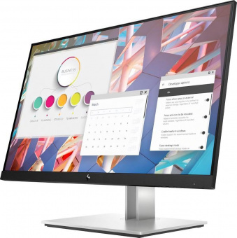 Монитор HP 23.8" E24 G4 черный IPS LED 5ms 16:9 HDMI матовая HAS Piv 250cd 178гр/178гр 1920x1080 VGA DP FHD USB 5.7кг от магазина РЭССИ