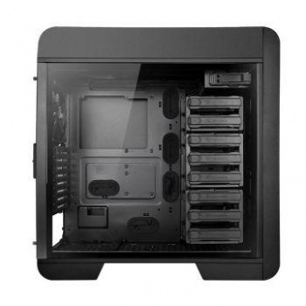 Корпус Thermaltake Core V71 TG черный без БП ATX 2x200mm 2xUSB2.0 2xUSB3.0 audio bott PSU от магазина РЭССИ