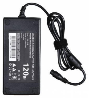 Блок питания Ippon E120 автоматический 120W 18.5V-20V 11-connectors 6.0A от бытовой электросети LED индикатор от магазина РЭССИ