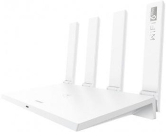 Роутер беспроводной Huawei WS7100 (AX3 DUAL-CORE) (53037713) AX3000 10/100/1000BASE-TX белый от магазина РЭССИ