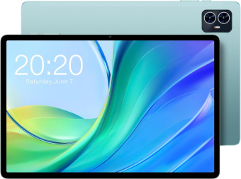 Планшет Teclast M50 New T606 (1.6) 8C RAM6Gb ROM128Gb 10.1" IPS 1280x800 LTE Android 14 голубой 13Mpix 5Mpix BT GPS WiFi Touch microSD 256Gb 6000mAh 10hr от магазина РЭССИ